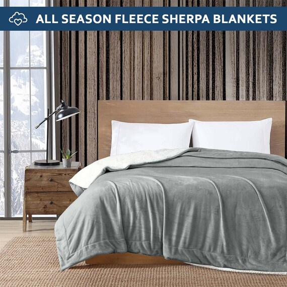 Sherpa Fleece Blanket King Size Thick Sherpa Blanket Thick Sherpa