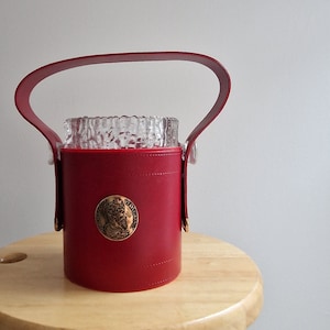 Vintage ice cooler