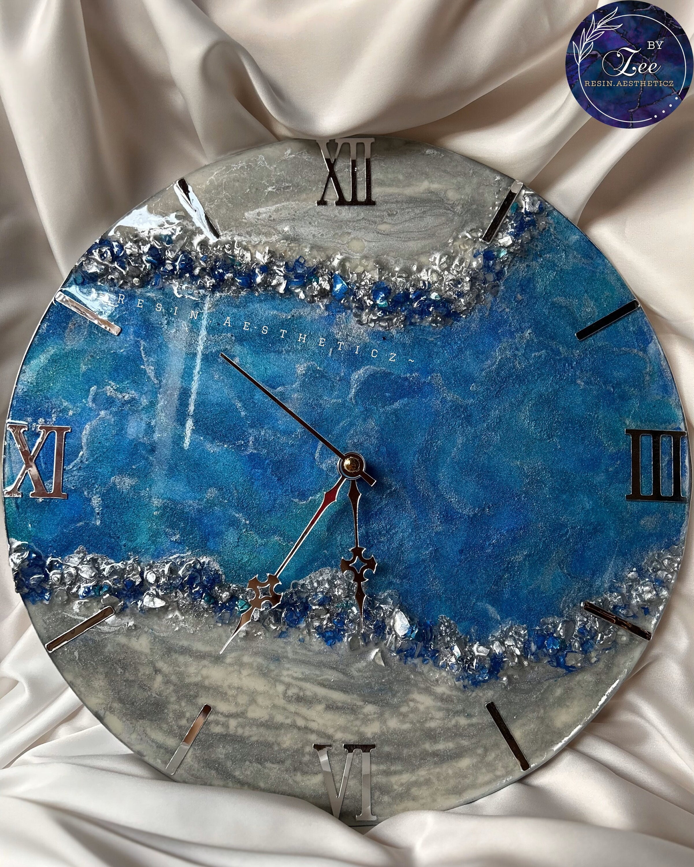 DIY Resin Clock Kit - Clock Silicone Mould - Make A Clock Set