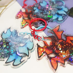 DMC5 Dante & Vergil SDT Acrylic Keychains