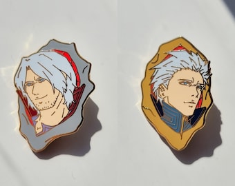 DMC Vergil & Dante Hard Enamel Pin