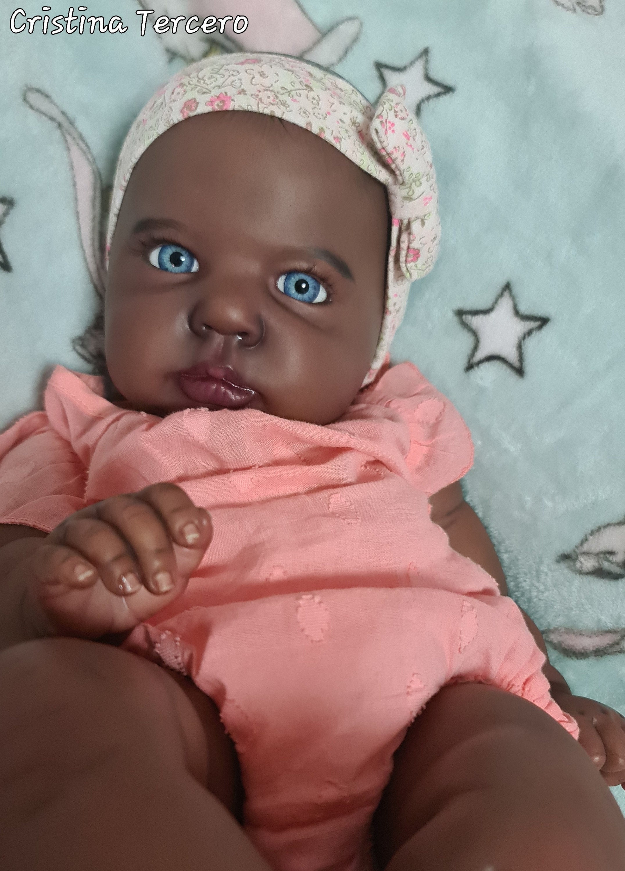 Bebé reborn de silicona tamaño prematuro ojos abiertos ENVIO IMEDIATO -   España