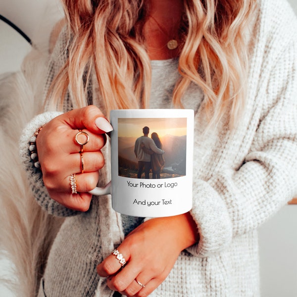 customised photo mug, mug with photo, custom picture mug, customised tea cup, valentines gift, custom wording, custom printed mug, photo