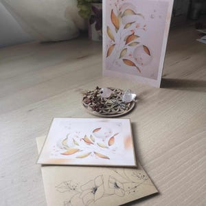 Lot 1 Carte à volet + 1 mini carte