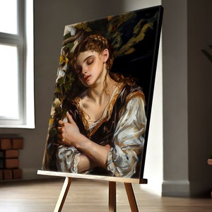 Romeo And Juliet | Juliet Painting | Romantic Fine Art Print | Antique Art Prints | Classic Art | Shakespeare | Wall Decor | Digital Prints
