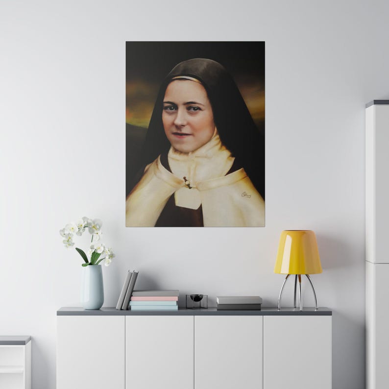 Saint Therese of Lisieux Painting: French Carmelite Nun Art - Etsy