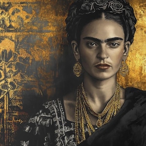 Frida Kalho Painting Canvas Or Paper Frida Art For Home Decor Fridas Painting Contemporary Wall Art Mexican Art Reproduction Ready To Hang