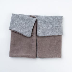 Grey Unisex Baby Toddler Kids Scarf Bib Bandana Neck Warmer Gift For Baby