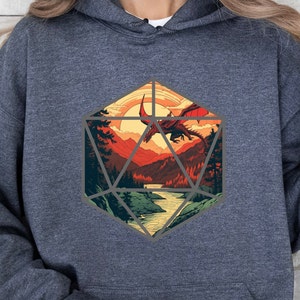Dungeon hoodie, Dragons hoodie, DND HOODIE, D&d Hoodie, Dnd Sweatshirt, Dragon Hoodie, D20 Hoodie, Dungeon Master Hoodie