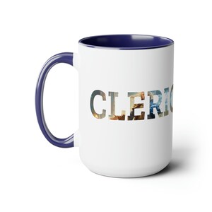 DnD Cleric mug DnD gift  D&D mug  Dungeons and Dragons mug  Dungeon Master Mug dnd mug  dnd Dm gifts