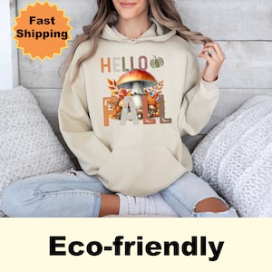 Chemise Comfort Colors® Hello Fall, Hello Fall, T-shirt Hello Fall, Chemise automne, Chemise automne femme, Haut automne, Tenue automne, Automne, Chemises automne