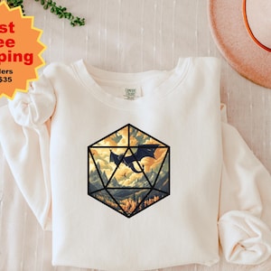 Comfort Colors® Dungeon hoodie, Dragons hoodie, DND HOODIE, D&d Hoodie, Dnd Sweatshirt, Black Dragon Hoodie, D20 Hoodie, Dungeon Master