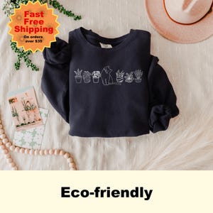 Comfort Colors® Katzen und Pflanzen Shirt, Katzendame, Pflanzenliebhaber, Gärtner Shirt, Katzenliebhaber Shirt, Pflanzen Shirt, Pflanzen Liebhaber Geschenk Shirt Katze Tee