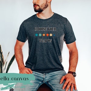 DnD T-shirt,  DnD gift, DM Shirt, Gm, Dungeons n Dragons Shirt, Dice,  D20, RPG Gift, DM Gift, Here There Be Dragons