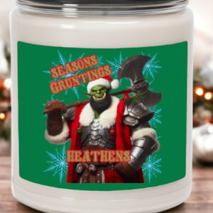 DnD Candles | Seasons Gruntings | Dungeons and Dragons | Soy Candle | Geek Candle | RPG | Gamer Gift