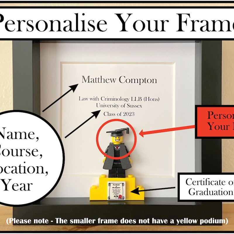 Lego® Graduate - Etsy
