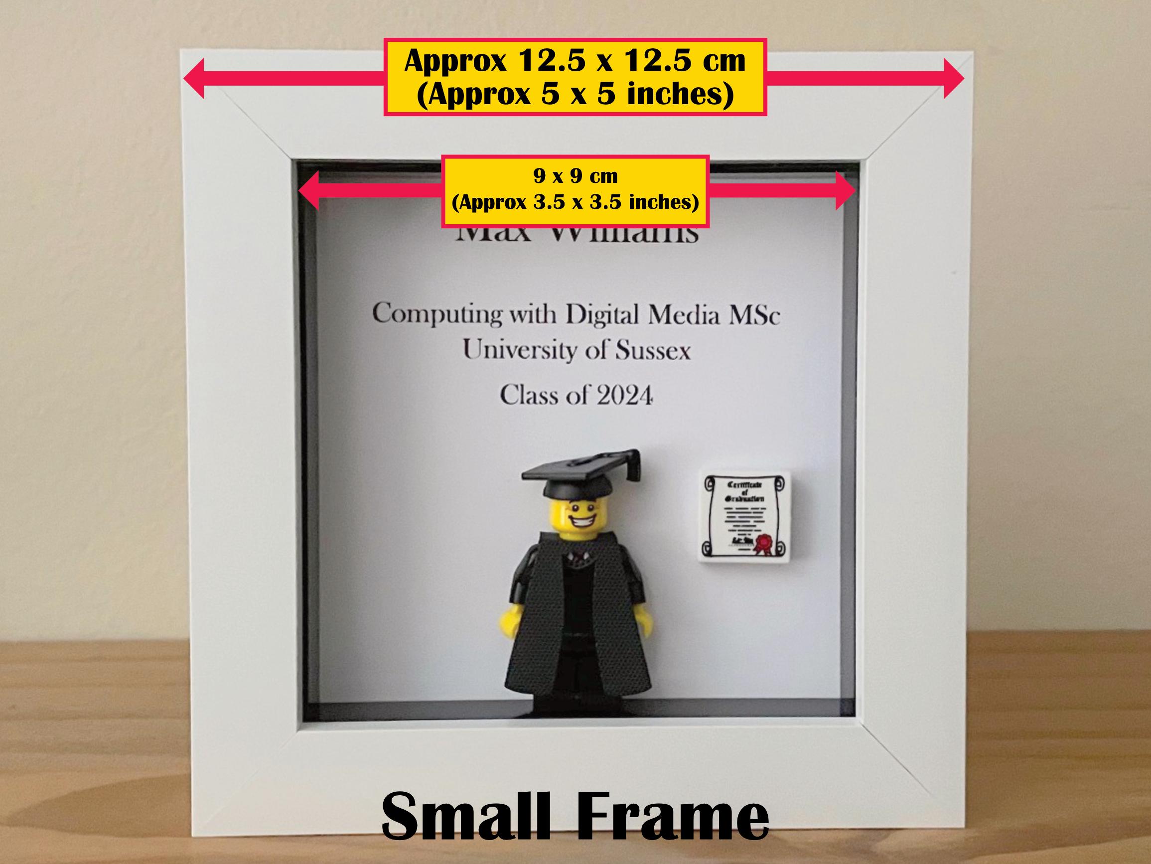 Personalised Graduation Mini Figure Gifts Personalised Graduation Frame ...
