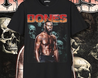 Jon Jones T-Shirt | UFC GOAT Fighter Merch | Bones Jones Apparel | Exclusive MMA Champion Gift for Martial Arts Fans