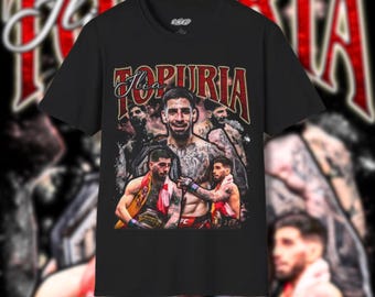 Ilia Topuria T-Shirt UFC MMA El Matador Spain Streetwear Retro, Unisex Tee, Softstyle Shirt, Graphic Tee Gift for Men, Sports Fan Gift