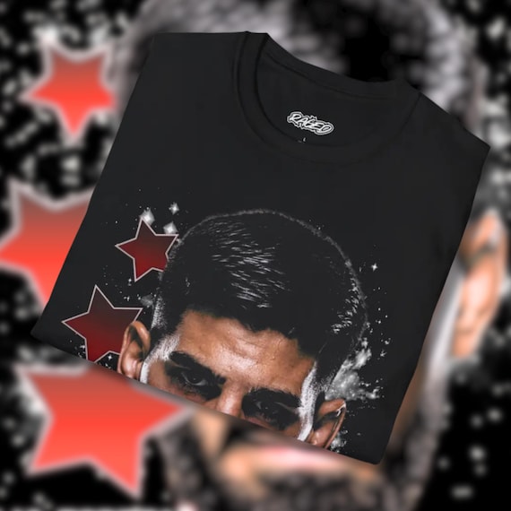 イリア・トプリア UFC Tシャツ、MMAスペインチャンピオンの男性向け