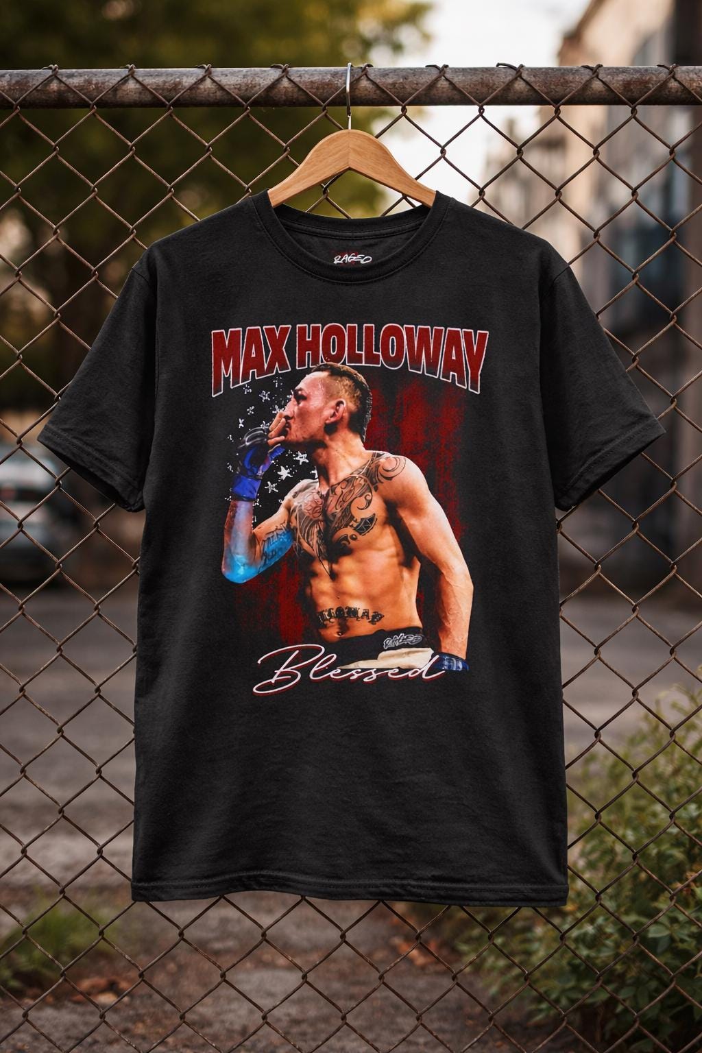 マックス・ホロウェイTシャツ | UFCファイターグッズ | Blessed