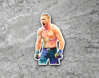 Justin Gaethje Sticker - UFC Stickers - MMA - BMF - ufc 300