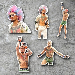 Suga Sean O'Malley Sticker Pack  - UFC Stickers - MMA - CHAMPION - (3 Pack)