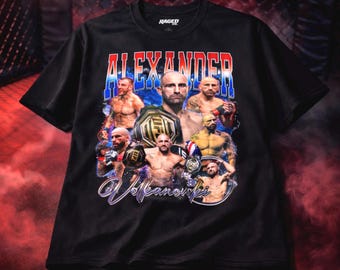 Alexander Volkanovski Shirt | UFC Fighter Tee | MMA Champion Graphic T-Shirt | Fight Night Apparel | Volkanovski Fan Gift | MMA Merch