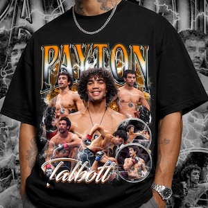 Camiseta de Peyton Talbott / Camiseta de estrella en ascenso de la UFC / Camiseta gráfica de luchador de MMA / Ropa de calle para deportes de combate / Regalo para fanáticos de las peleas