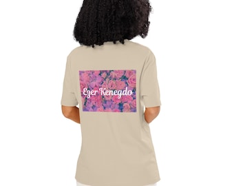 Christian Wife T-Shirt – Ezer Kenegdo Floral Design | Faith-Based Apparel for Women