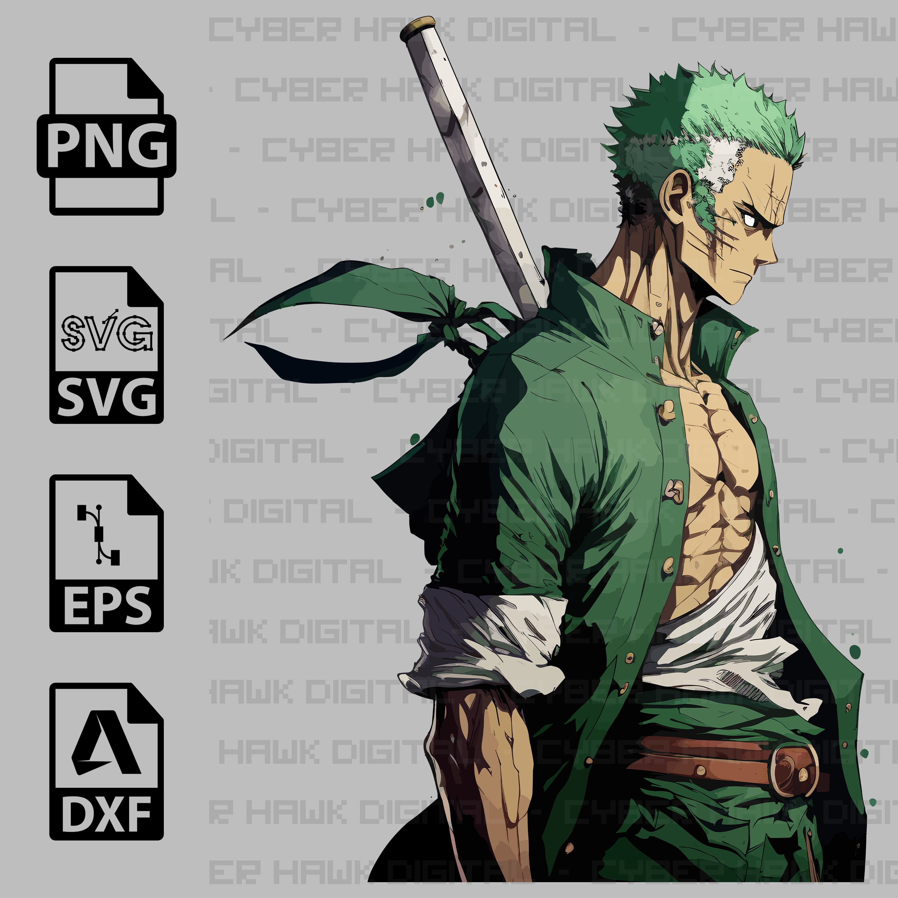 Download One Piece Zoro File HQ PNG Image