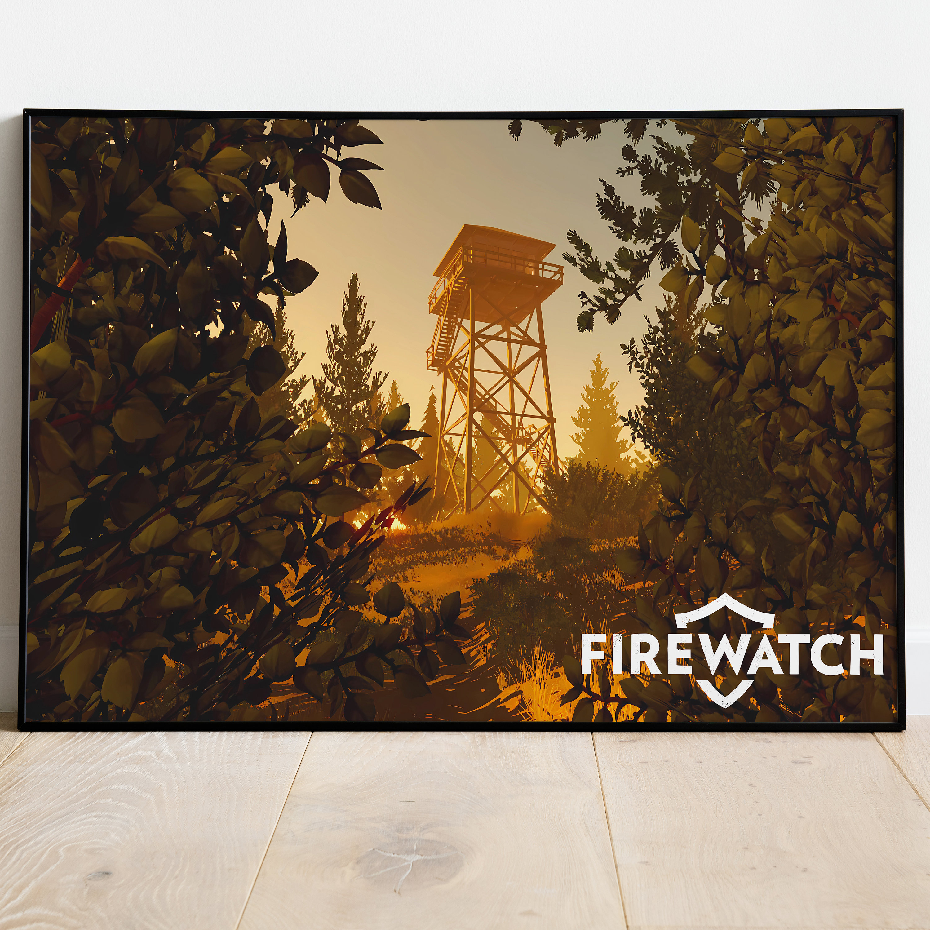 Firewatch Poster, Wilderness Wall Art & Fine Art Print, Home Decor