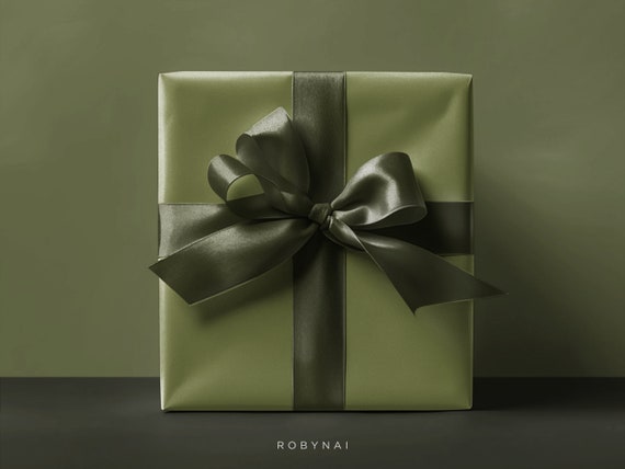 Matte Green Wrapping Paper