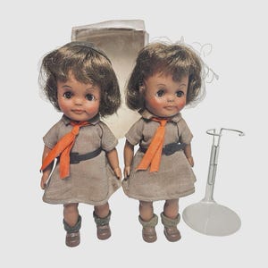 ビンテージ エファンビー ガール スカウト ドール ブラウン effanbee Effanbee Dolls 1965 - Etsy