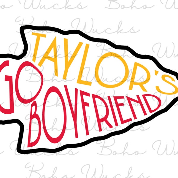 Go Taylors boyfriend png and svg file | Switfie digital download | Kelce swift png | Swiftie png | Kelce era | Kelce Swift file | Swift era