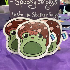stickers grenouille gay