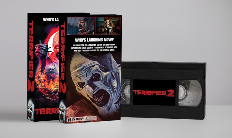 Terrifier 2 - Custom VHS - Etsy