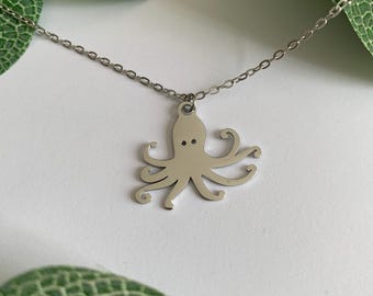 OCTOPUS ANHÄNGER HALSKETTE