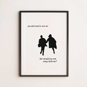Lyric poster