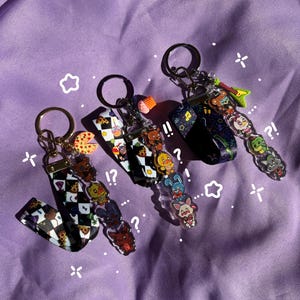 Five Nights at Freddy’s Keychain Lanyards// Acrylic 4in. Keychain