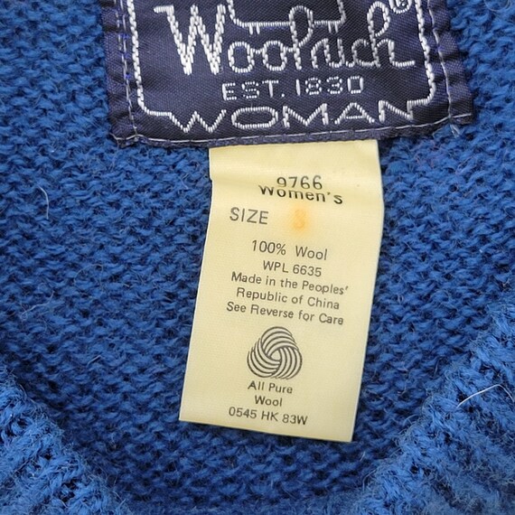 Vintage The Woolrich Women's Small Wool Knitted B… - image 5
