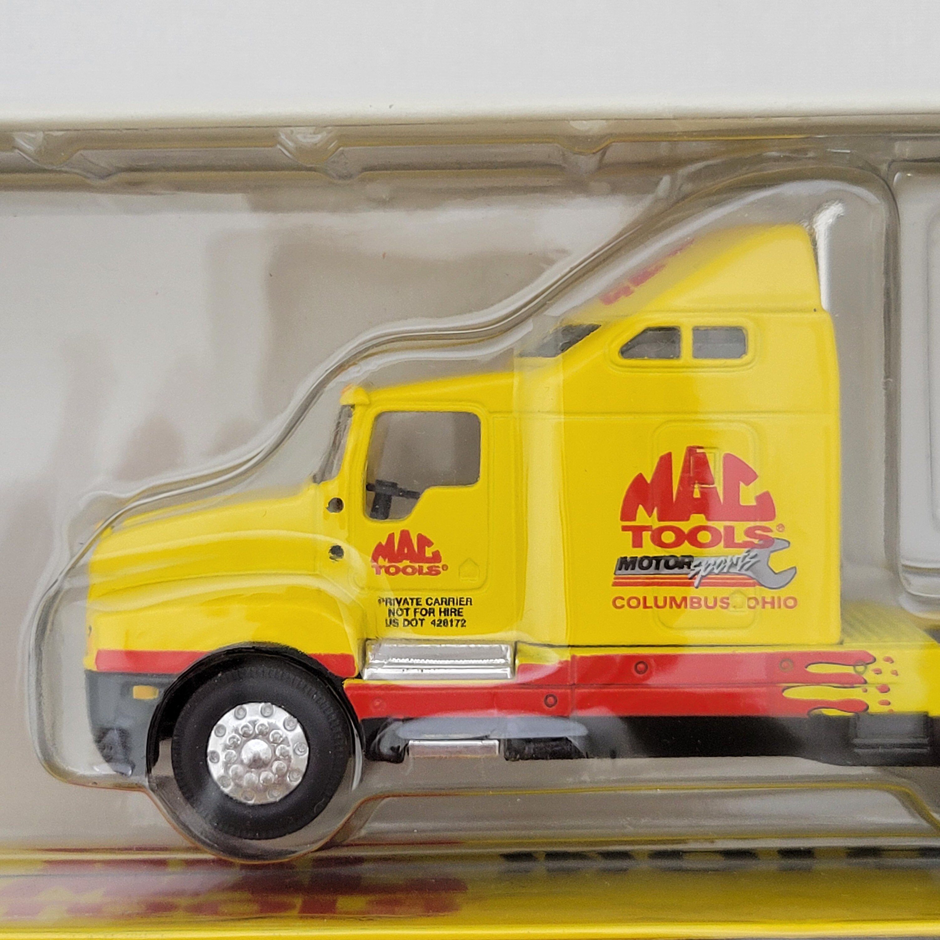 GMP MAC Tools Racing Transporter 1:64 Diecast Motor Sports GMP MAC Tools Racing Transporter 1:64 Diecast Motor Sports