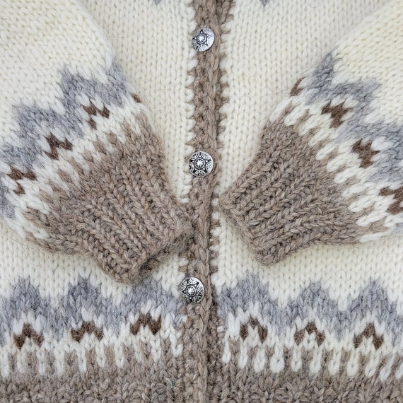 Vintage Hilda Ltd of Iceland Medium 100% Wool Chu… - image 7