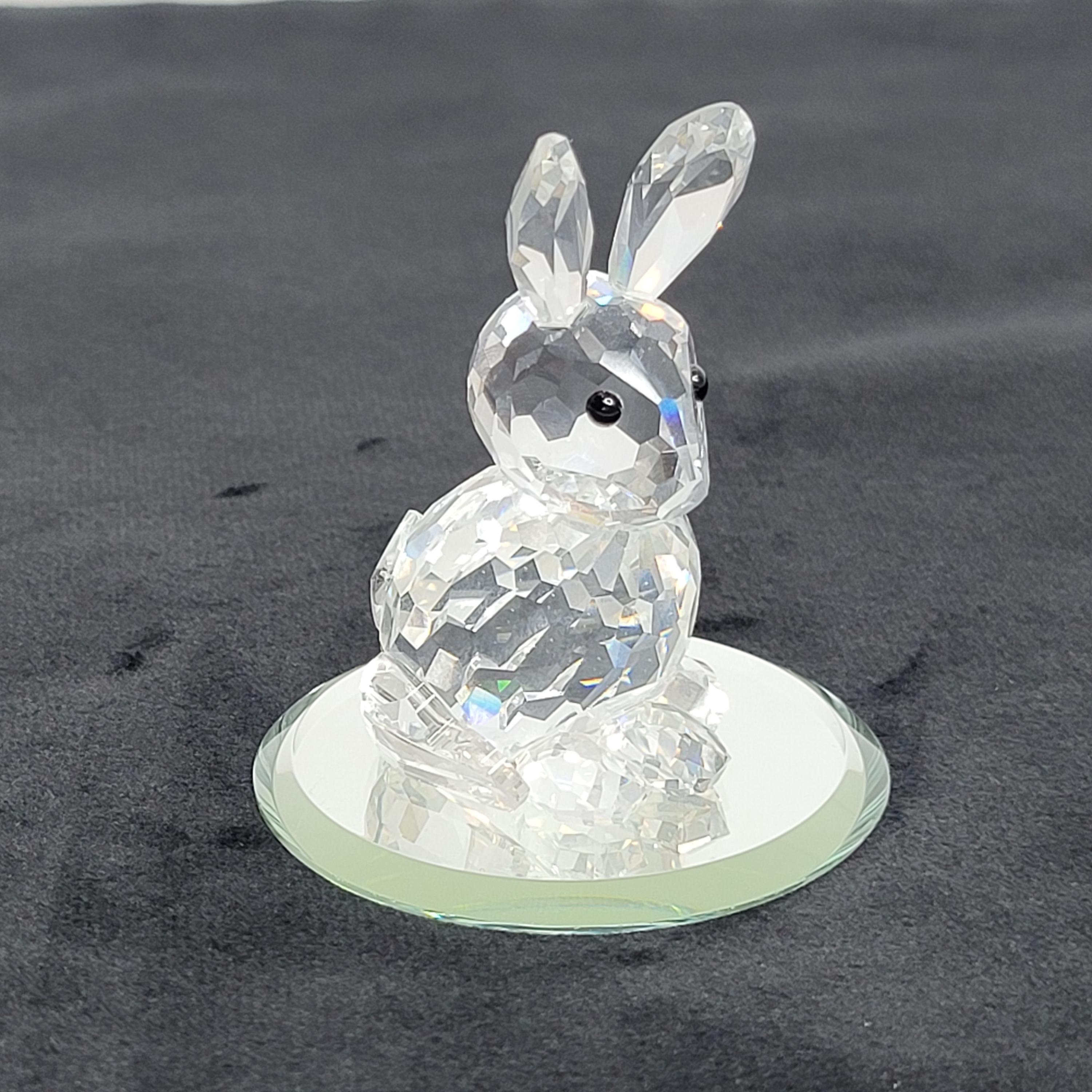 Swarovski Rabbit Crystal Figurines - Etsy