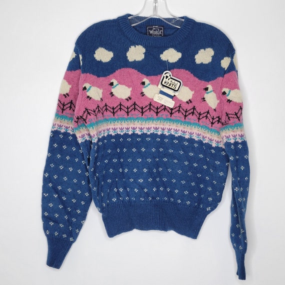 Vintage The Woolrich Women's Small Wool Knitted B… - image 1