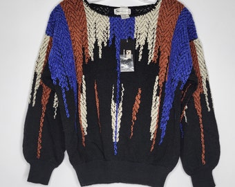 Vintage Campus Casuals of California Women's Small Knitted Pullover Sweater