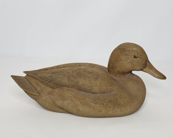Vintage Randy Tull Duck Decoy Westwood Creations Signed