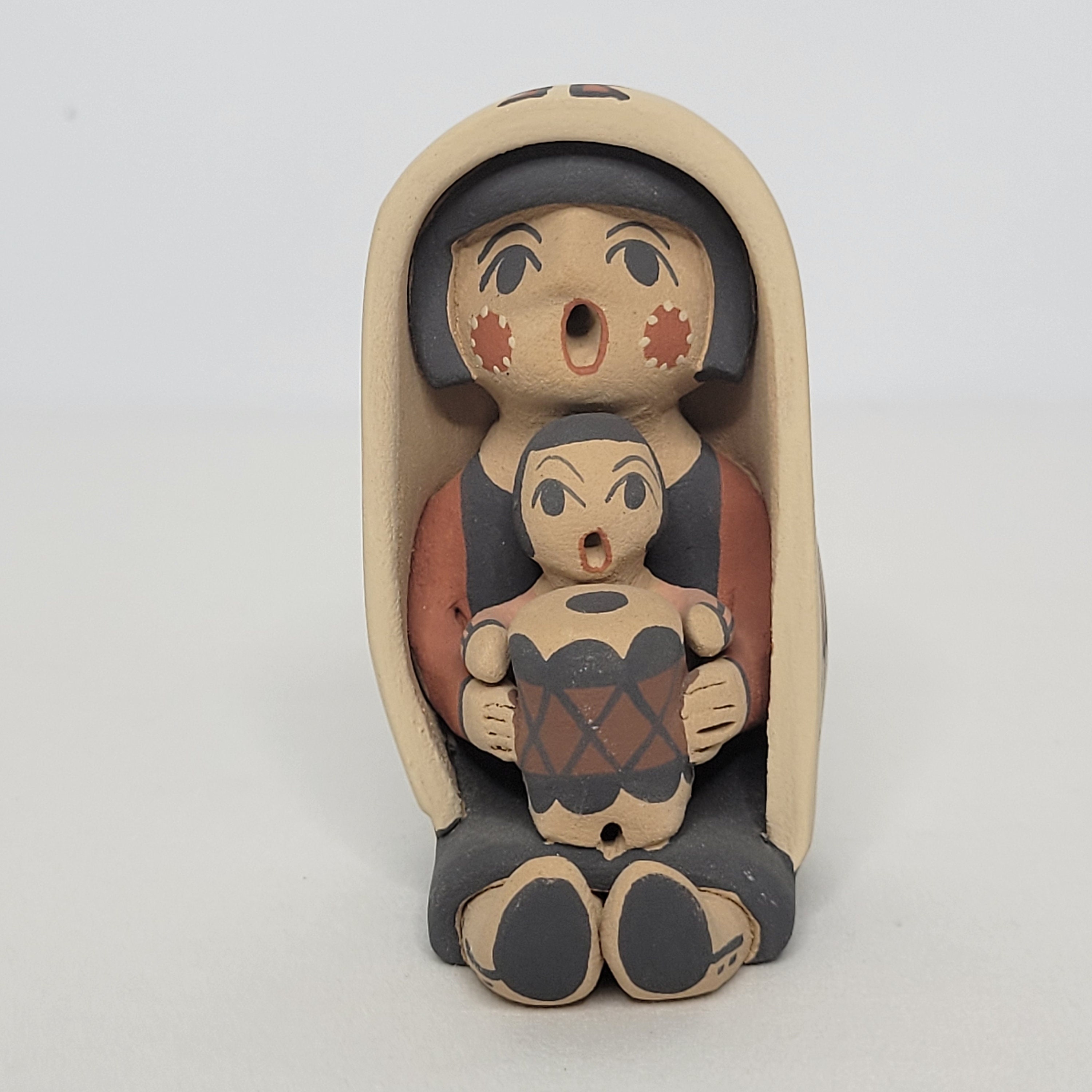 ネイティブアメリカン Chrislyn Fragua JEMEZ 置物