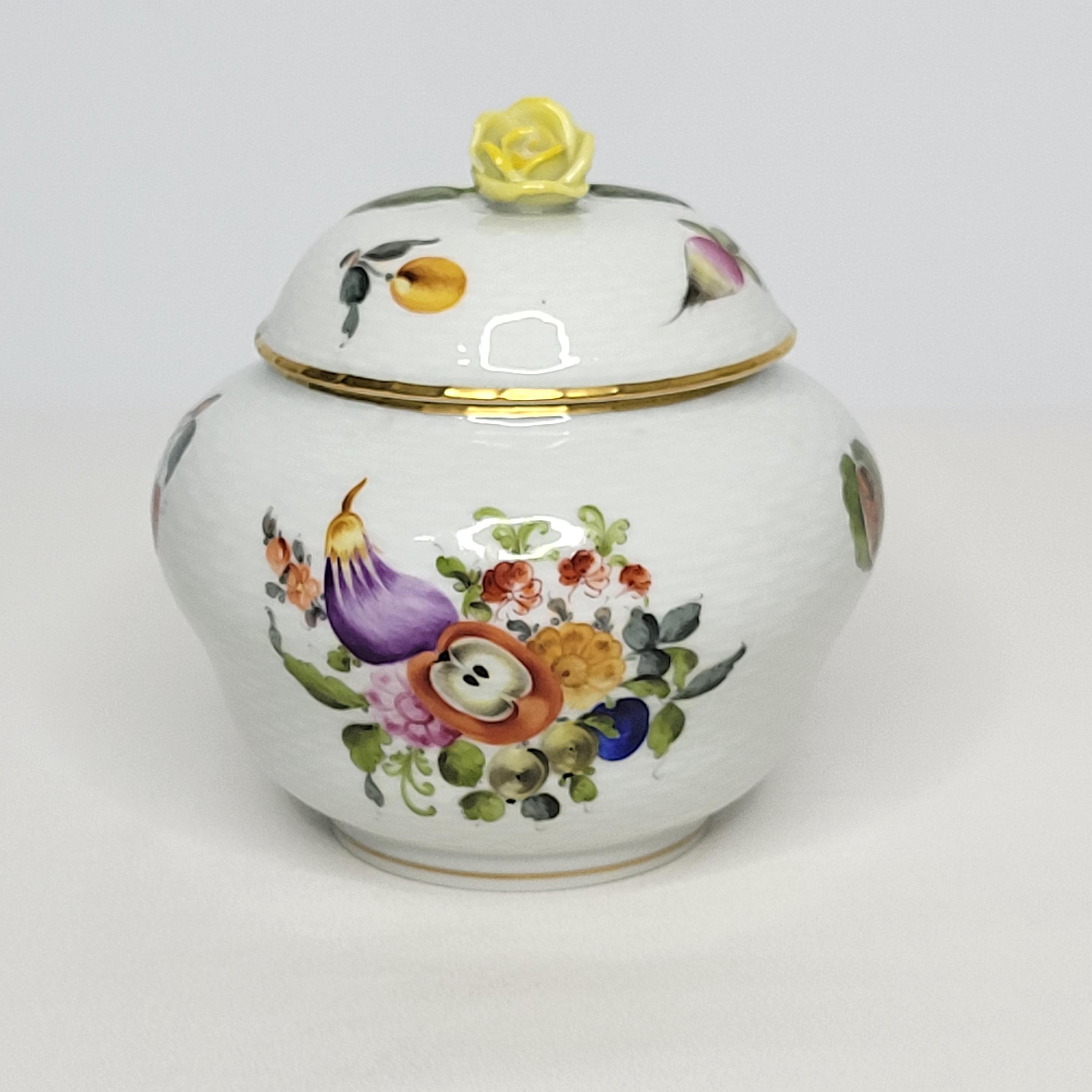 Herend Porcelain Fruits and Flowers - Etsy