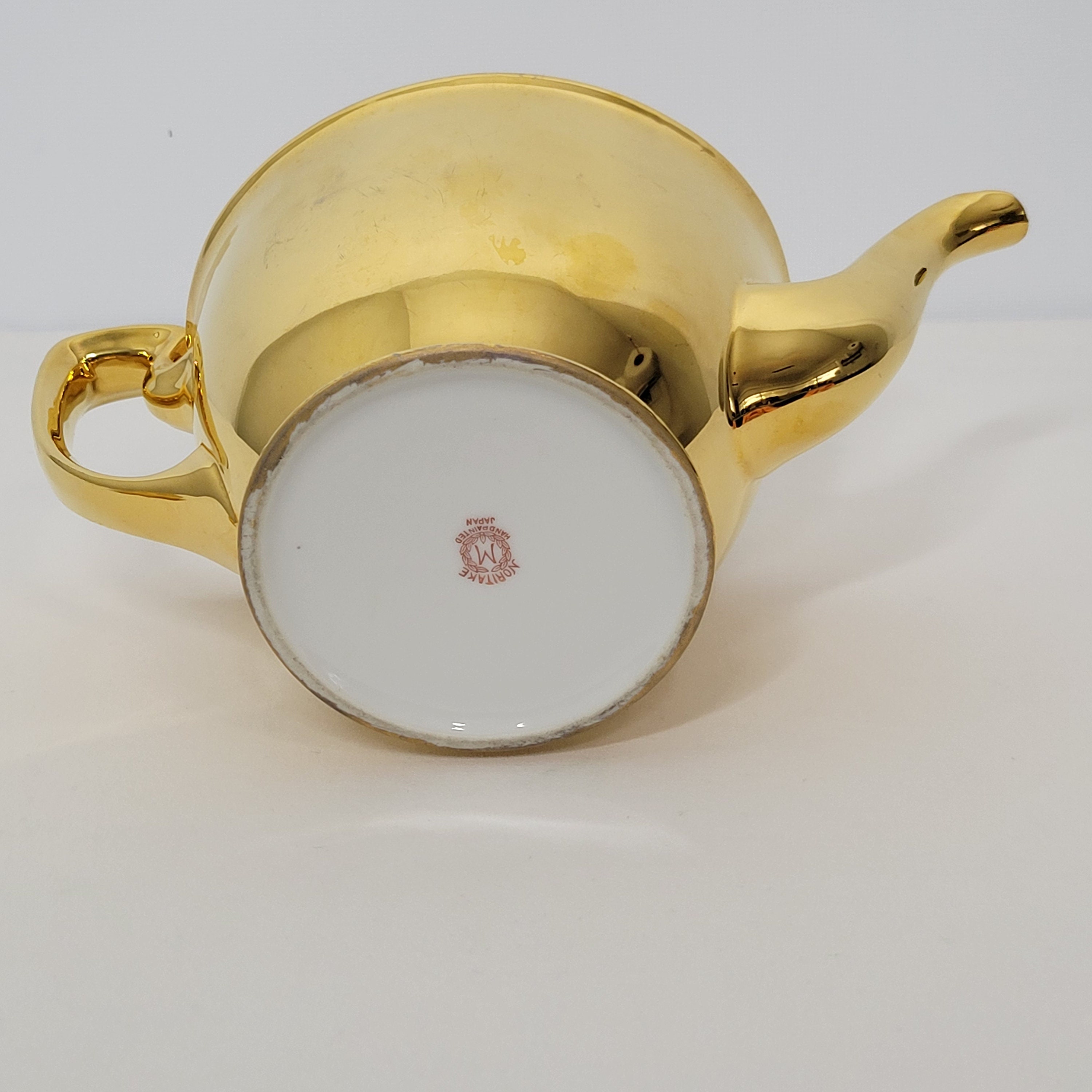 Antique Noritake Morimura Bone China N876 Brilliant Solid Antique Noritake Morimura Bone China N876 Brilliant Solid
